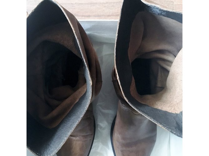 Vero Cuoio Botas Castaño - vista 12