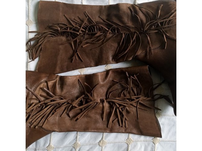 Vero Cuoio Botas Castaño - vista 5