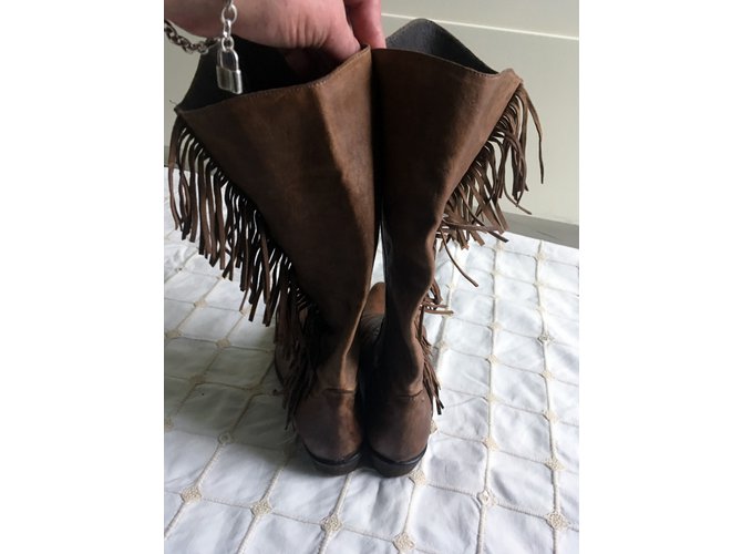 Vero Cuoio Botas Castaño - vista 6