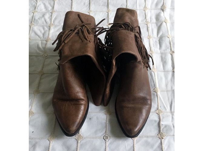 Vero Cuoio Botas Castaño - vista 9