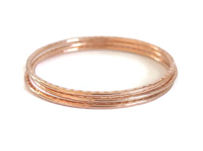 Autre Marque Braccialetti placcati oro rosa - vista 2