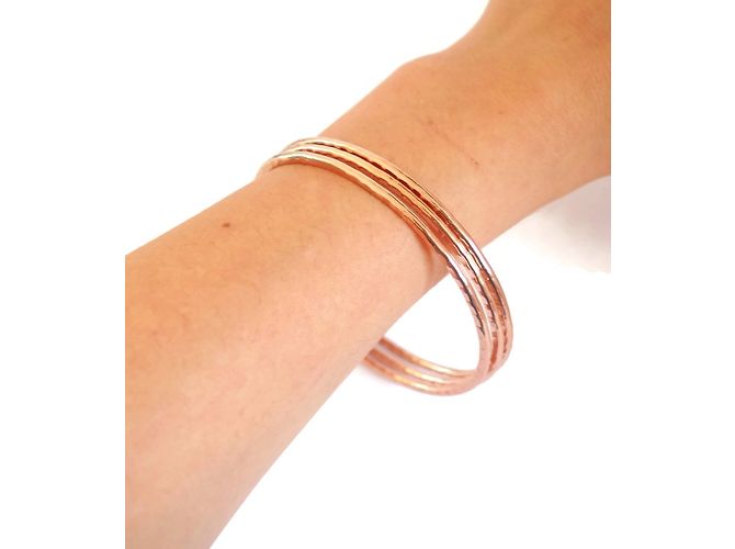 Autre Marque Braccialetti placcati oro rosa - vista 4