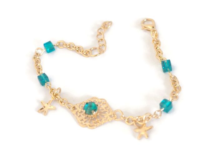 Autre Marque Fine bracciale placcato in oro D'oro - vista 2