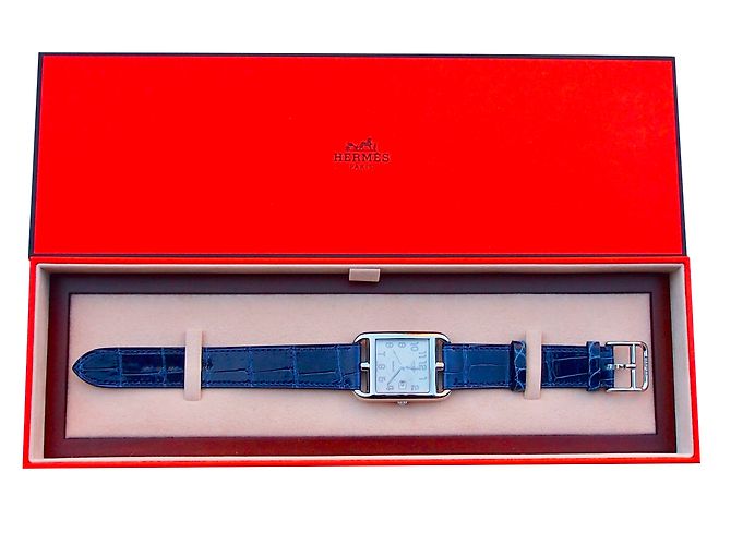 Hermès Cape cod automatic gm Navy blue - view 2