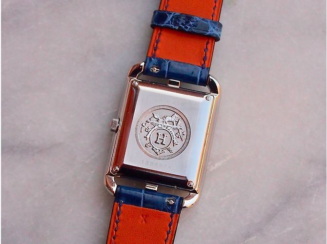 Hermès Cape cod automatic gm Navy blue - view 5