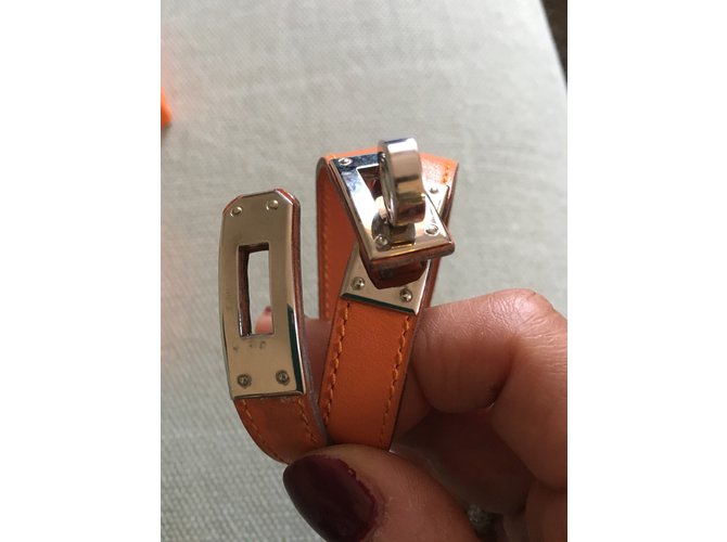 Hermès Kelly Naranja - vista 4
