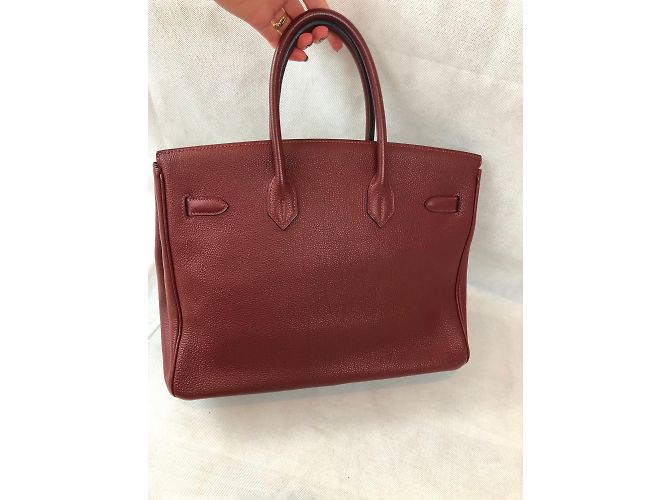 Hermès Birkin Bordeaux - vista 10