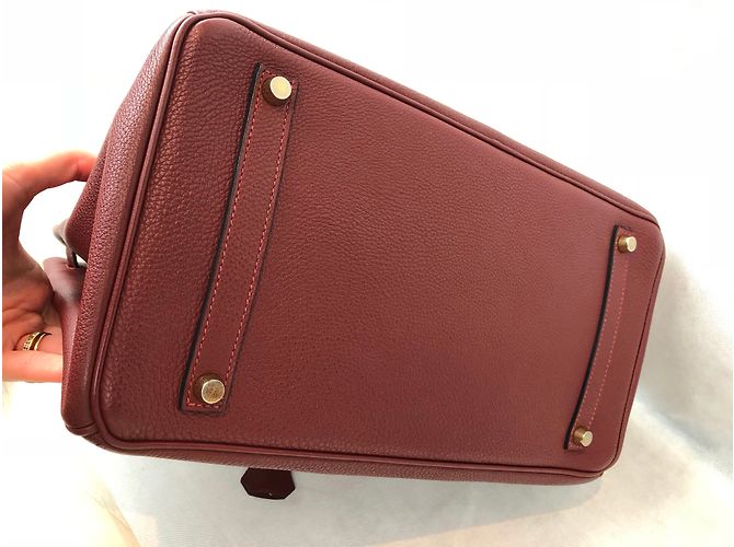 Hermès Birkin Bordeaux - vista 3