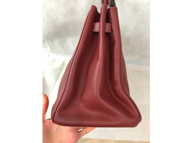 Hermès Birkin Bordeaux - vista 4