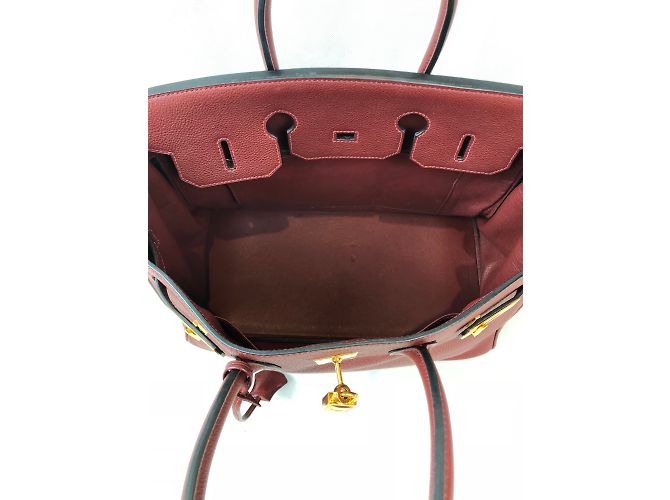 Hermès Birkin Bordeaux - vista 5