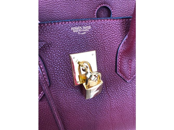 Hermès Birkin Bordeaux - vista 8