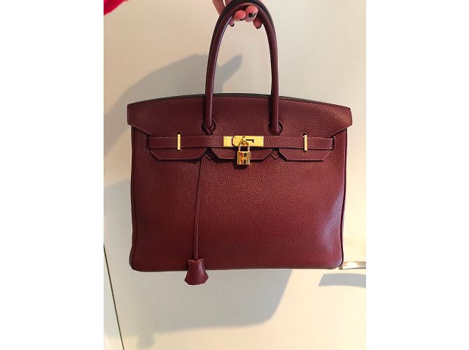 Hermès Birkin Bordeaux - vista 9