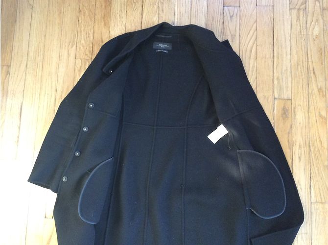 Weekend Max Mara Coat, lined-sided wool Black - view 3