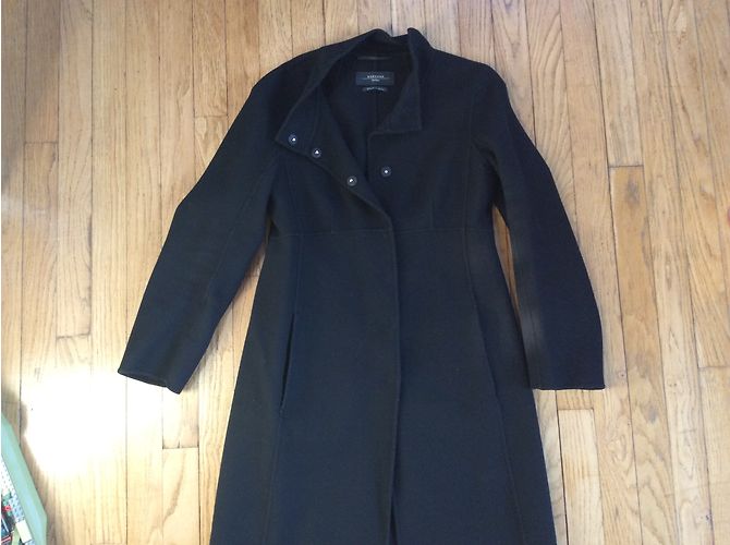 Weekend Max Mara Coat, lined-sided wool Black - view 6