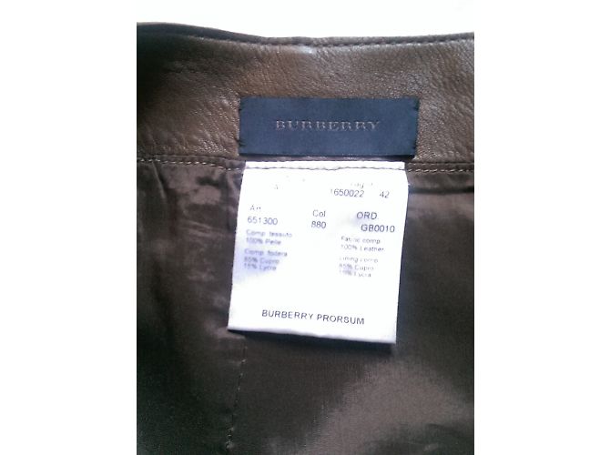 Burberry Dacia Lederrock Braun - Ansicht 5