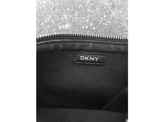 Duo de bolsos de mano Dkny en tela azul oscuro - vista 3