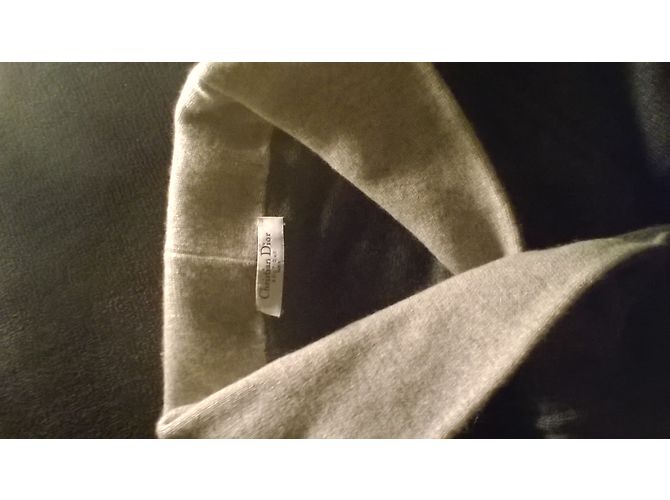 Christian Dior Maglia in cashmere grigia Grigio - vista 3