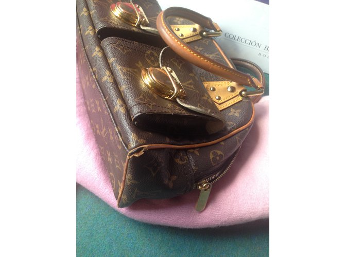 Louis Vuitton MANHATTAN VUITTON BAG Marrone - vista 15