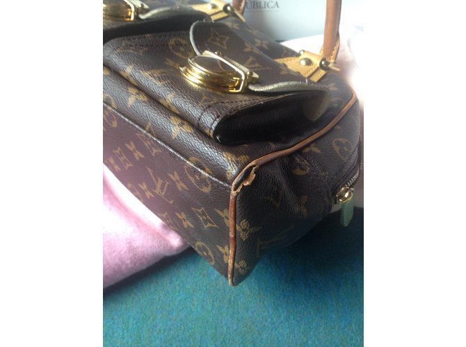 Louis Vuitton MANHATTAN VUITTON BAG Marrone - vista 17