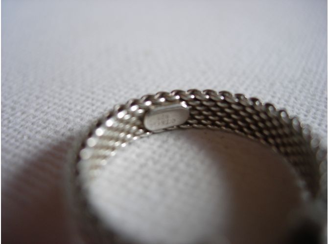 Tiffany & Co Somerset-Ring aus 925er Silber mit Diamanten - Ansicht 4