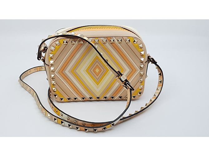 Borsa a tracolla Rockstud Valentino in pelle Multicolore - vista 2