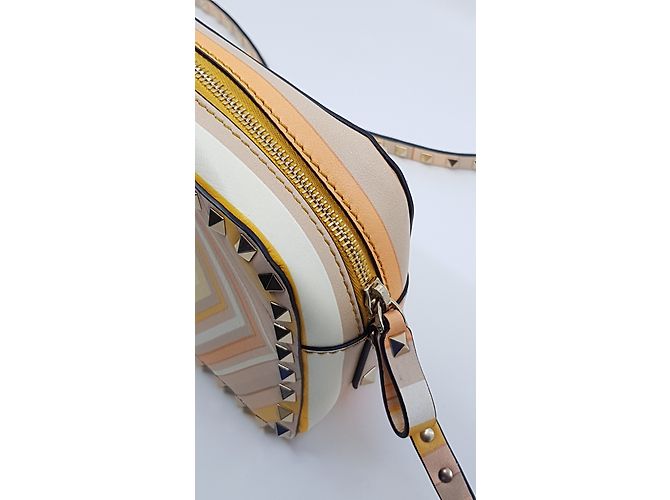 Borsa a tracolla Rockstud Valentino in pelle Multicolore - vista 5