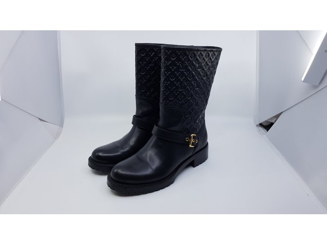 Louis Vuitton Stiefel Schwarz - Ansicht 3