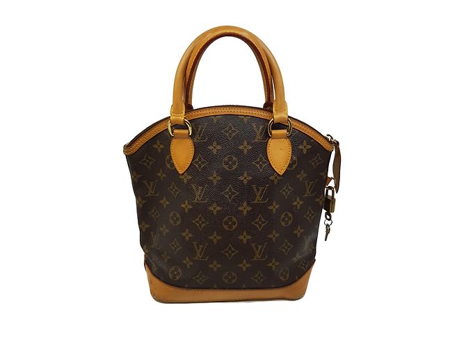 Louis Vuitton Bolso Lockit PM Monogram Marrón oscuro - vista 2