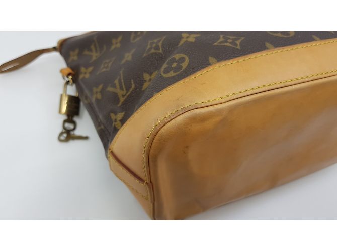 Louis Vuitton Bolso Lockit PM Monogram Marrón oscuro - vista 6