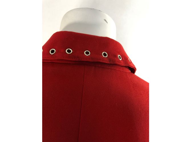 Thierry Mugler Giacca rossa corta - vista 10