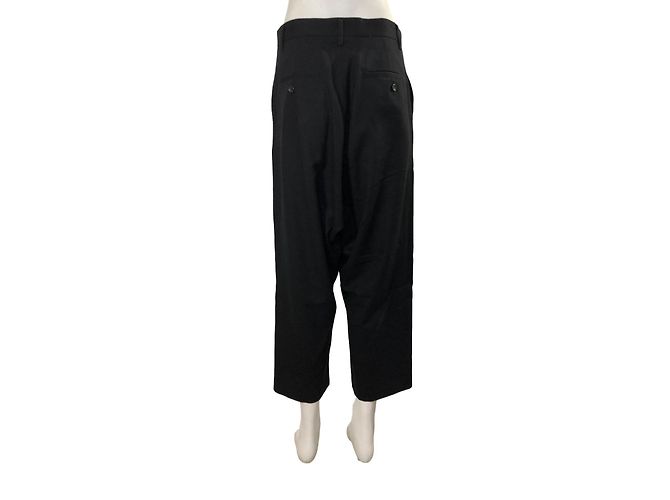 Pantalón negro de lana Junya Watanabe S - vista 2