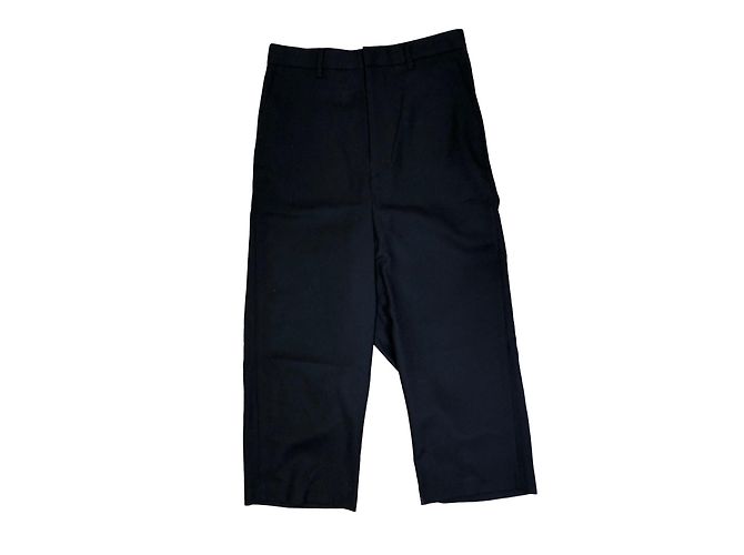 Pantalón negro de lana Junya Watanabe S - vista 4