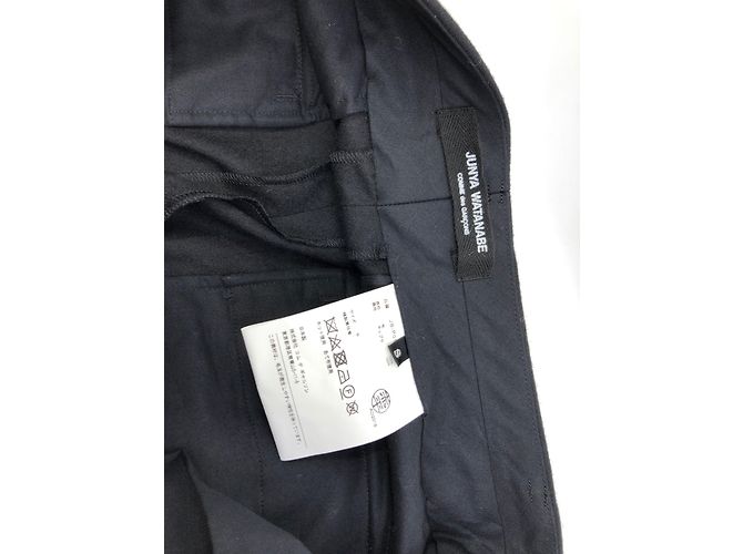 Pantalón negro de lana Junya Watanabe S - vista 6