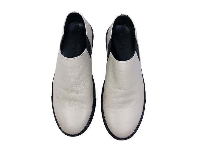 Marni Beige Lederturnschuhe - Ansicht 2