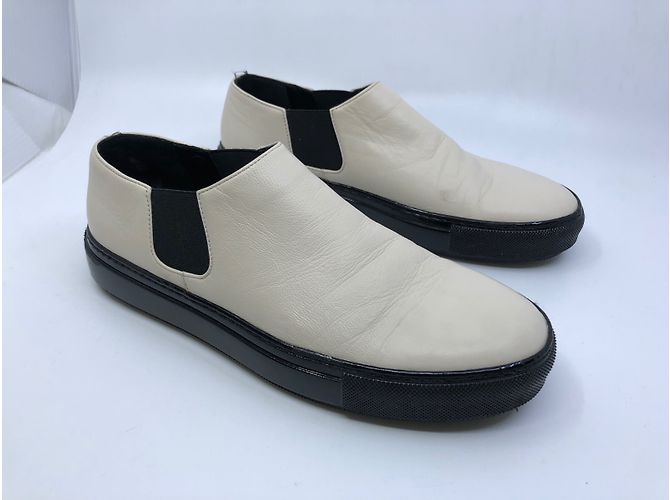 Marni Beige Lederturnschuhe - Ansicht 4