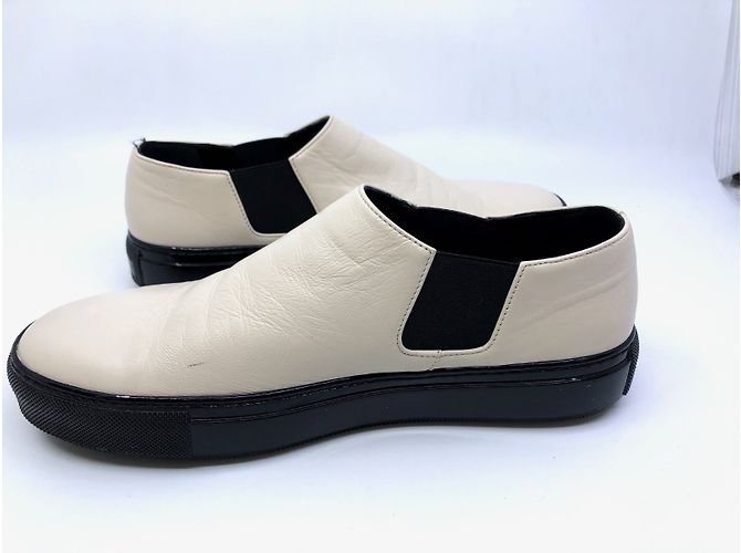 Marni Beige Lederturnschuhe - Ansicht 5