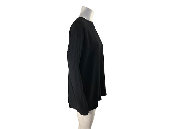 Top oversize Marni de viscosa azul oscuro - vista 3