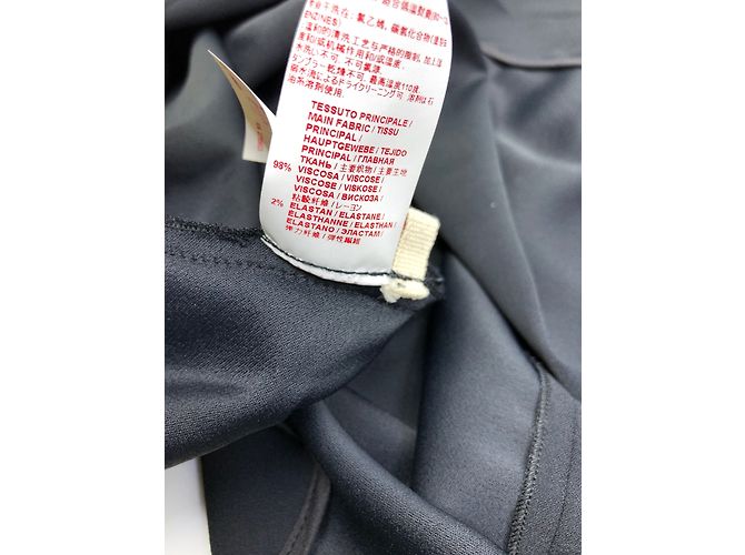Top oversize Marni de viscosa azul oscuro - vista 6