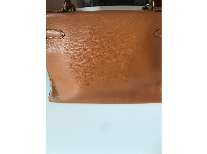 Hermès Kelly 1986 o 1987 Beige Caramelo - vista 3