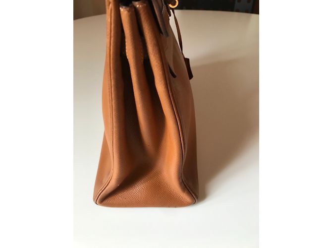 Hermès Kelly 1986 o 1987 Beige Caramelo - vista 4