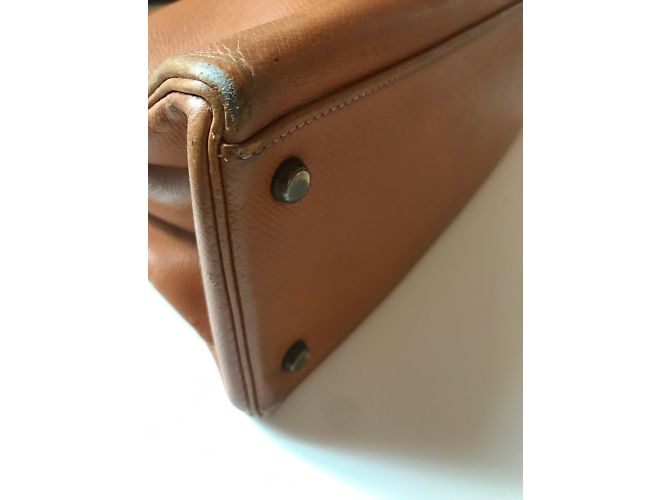 Hermès Kelly 1986 o 1987 Beige Caramelo - vista 6