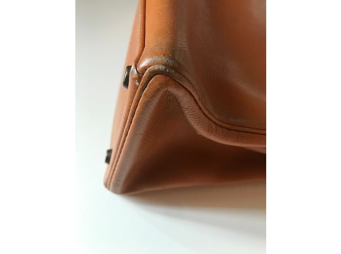 Hermès Kelly 1986 o 1987 Beige Caramelo - vista 7