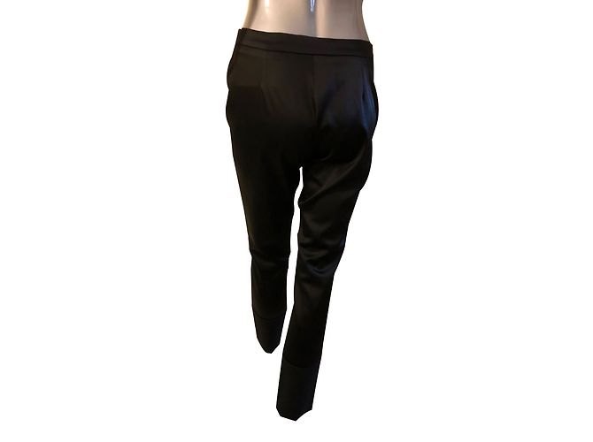 Pantalones de satén negro Just Cavalli - vista 2