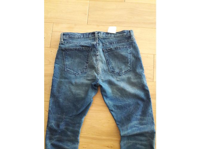 Jeans skinny Current Elliott azul oscuro algodón talla 29 - vista 4