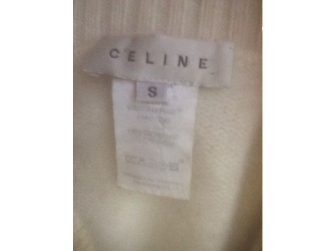 Suéter Céline de Cachemira Blanco Crudo Blanco roto - vista 2