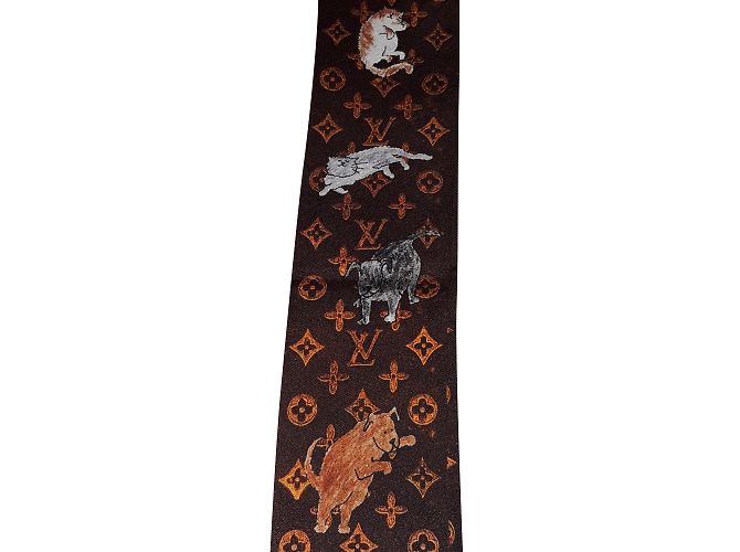 Louis Vuitton Diadema catograma Marrón oscuro - vista 2