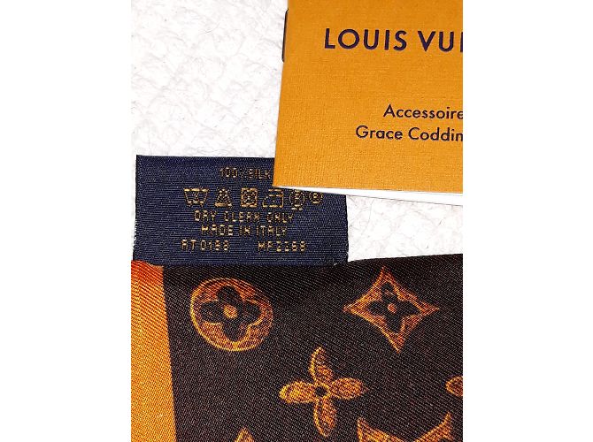 Louis Vuitton Diadema catograma Marrón oscuro - vista 6