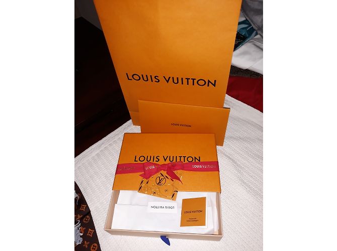 Louis Vuitton Diadema catograma Marrón oscuro - vista 7