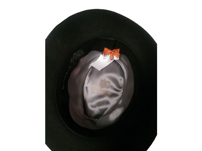 Autre Marque Cappello Fedora Stetson Penn Grigio in Feltro - vista 2