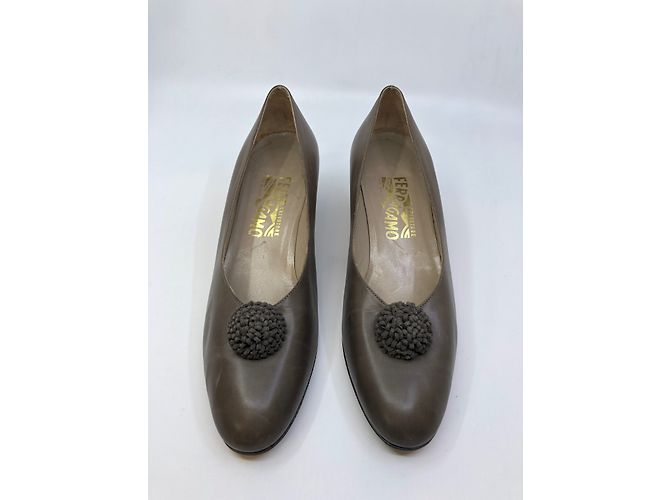 Décolleté in pelle Salvatore Ferragamo - vista 2